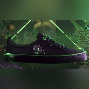 に*す様 Razer x Cariuma OCA Low All Black C Cariuma X Razer OCA Low Razer All Black Canvas Sneaker